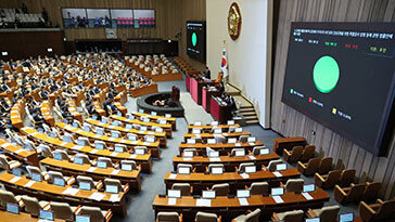 野, 3번째 ‘김건희 특검법’ 본희의 단독처리…與, 표결 불참