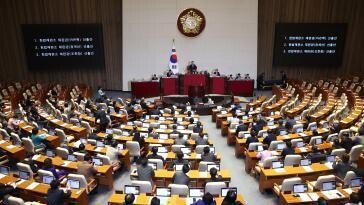 헌법재판관 후보 3인 임명안, 野 주도로 본회의 통과