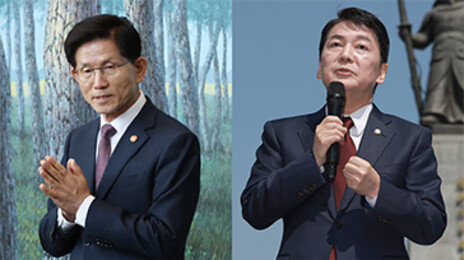 테이프 끊은 김문수-안철수, 십여명 대기… 반탄-찬탄간 합종연횡 불붙을 듯