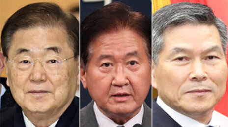 ‘사드 기밀유출 혐의’ 정의용-서주석-정경두 재판에
