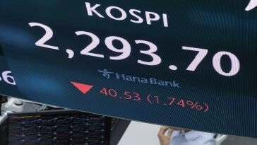 관세에 무너진 亞증시…코스피 8.47%↓, 日 3.93%↓, 대만 5.79%↓