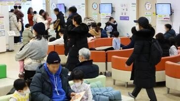 독감 환자 5주 연속 증가세…초등생 13명당 1명꼴