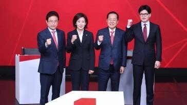 ‘반탄 3 vs 찬탄 1’ ‘키높이 구두’ 논란…尹탄핵-네거티브 격돌