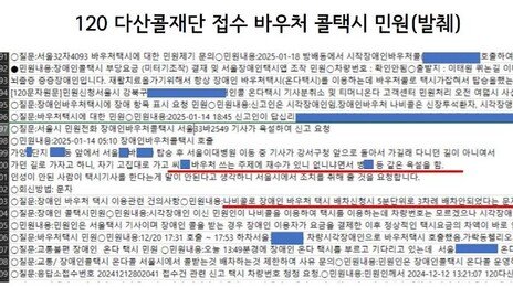 “1500원에 타는 주제에”…서울 ‘장애인 바우처 택시’ 일부 기사 폭언