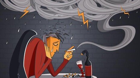 담배로 우울증 달랜 대가? “뇌에 독 돼 치매 위험 껑충”