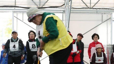 집중 또 집중… “게이트볼 치며 치매 걱정 날려요”