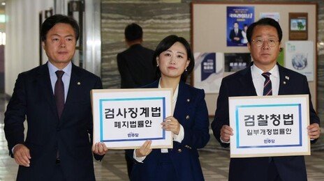 與 “검사도 일반 공무원처럼 징계로만 파면” 법안 발의