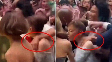 아리아나 그란데 습격해 신체접촉…가해자는 SNS에 자랑