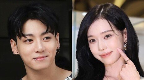 “팔에 커플 타투?” BTS 정국·에스파 윈터 열애설…소속사 ‘노코멘트’