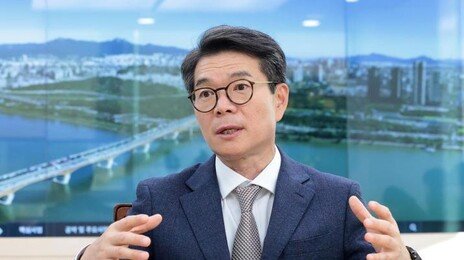 ‘李 격려’ 정원오, 서울시장 출마 묻자 “이달 중순쯤 결정”