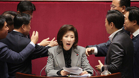 국힘, 9일 본회의 법안 모두 필리버스터…첫 주자는 나경원