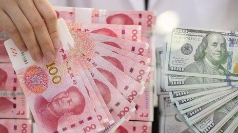 中위안화 환전액 증가폭, 전년比 172% 급증…무비자 입국 영향 여행객 늘어