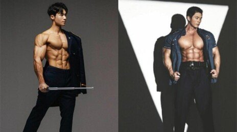 “제복 벗자 마동석”…아이들 위해 ‘성난 근육’ 장착한 몸짱 경찰