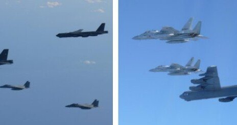 중-러 폭격기, 9일 도쿄 방향으로 날아…미일 맞대응 훈련 나서