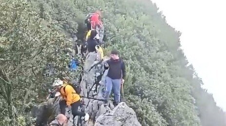 셀카 찍다 절벽서 15m 추락…나무에 걸려 ‘구사일생’