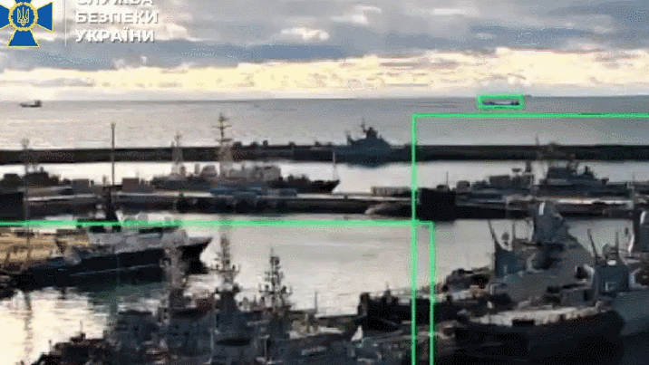 3.5억원 우크라 드론, 5800억원 러 잠수함 폭파시켰다