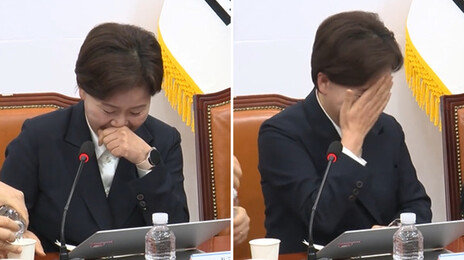 “李 잡도리쇼” 말하다 빵 터진 양향자… ‘웃참’ 실패로 발언순서 넘겨