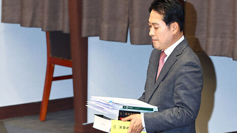 필버 첫 주자 나선 장동혁 “똥을 물에 풀어도 된장 되지 않아”