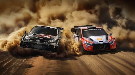 현대차, ‘WRC 3관왕’ 도요타 축하 광고 “라이벌이자 동반자”