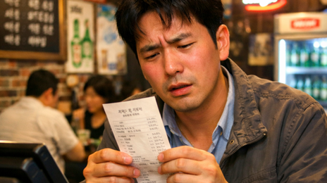결제 2분전 고기 추가라고?…“연말 술자리 영수증 확인 필수”