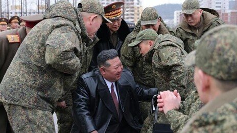 김정은, 새해 맞아 파병 북한군에 축전…“뒤엔 평양과 모스크바 있어”