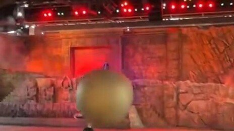 아이들 다칠까봐 180kg 고무공 몸으로 막은 디즈니랜드 직원