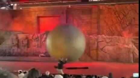 아이들 다칠까봐 180kg 고무공 몸으로 막은 디즈니랜드 직원