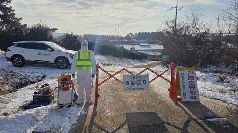 나주 종오리농장 H5형 AI 항원 검출…살처분·이동중지