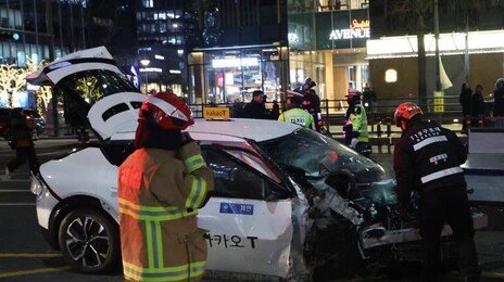 ‘종각역 15명 사상’ 추돌사고 택시기사, 약물 정밀검사 음성