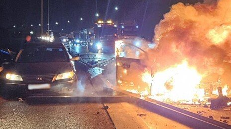 블랙아이스에 경북 고속도-국도 잇단 사고… 7명 사망-9명 부상