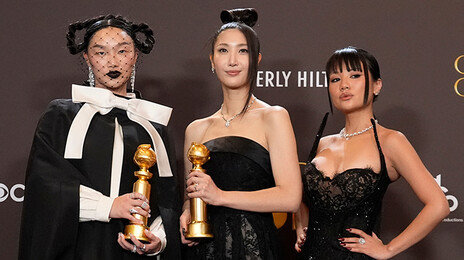 케데헌, 美 골든글로브 2관왕…주토피아2·귀칼 제쳤다