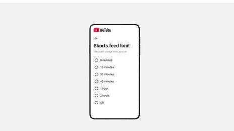유튜브, 부모 10대 자녀 ‘쇼츠 시청 제한‘ 기능 도입