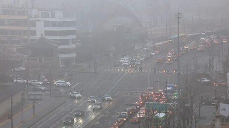 전국 초미세먼지 나쁨, 17일 밤에나 해소될 듯