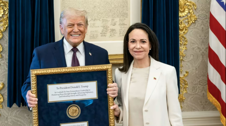 마차도 노벨상 받은 트럼프…그의 정치 원동력은 인정 욕구