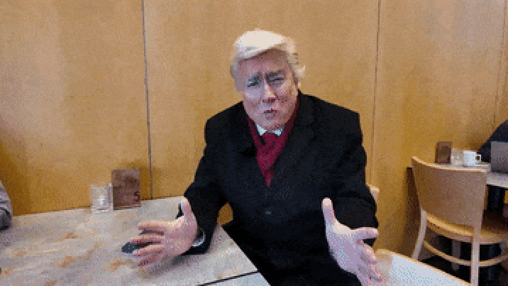 “한국을 미국의 54번째주로 만들겠다”…그린란드 나타난 짝퉁 트럼프