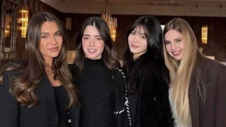 ‘이강인의 연인’ 두산家 박상효, PSG 여친 모임서 포착