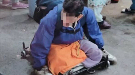 시장서 구걸 50대, 집 3채에 운전기사 둔 사채업자였다