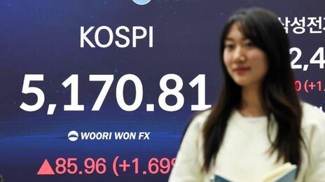 코스피 5100 최고치 경신…코스닥, 1100선 돌파하며 26년 만에 최고치