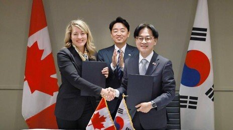 韓, 캐나다 내 車생산 시설 확대 MOU…‘잠수함 수주’ 총력전