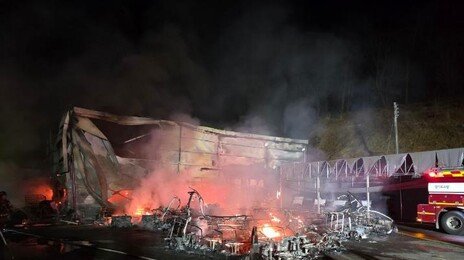 안성 골프카트 제조업체서 불…1시간 만에 초진