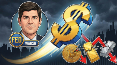 비트코인부터 금까지 흔들…워시 지명, 시장이 읽은 ‘달러 강세’ 신호