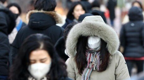 강풍 속 어제보다 아침기온 5도 ‘뚝’…수도권·강원 한파특보