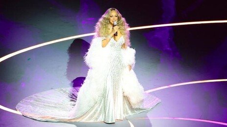 “소리보다 느린 입술”…머라이어 캐리, 올림픽 개회식서 ‘립싱크’ 논란