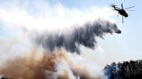 경주 문무대왕면 산불, 20여시간만에 주불 진화