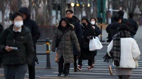 ‘한파 끝’ 낮부터 기온 올라… 내일 전국 눈비 속 동해안 ‘찔끔’