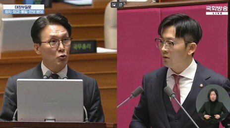 “얻다 대고” “어디서!” 金총리, 박충권 질의에 폭발