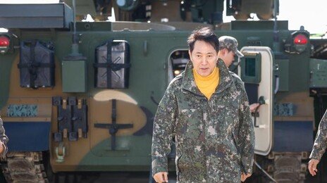 오세훈, 서울 하늘 지키는 1방공여단 방공진지 장병 격려