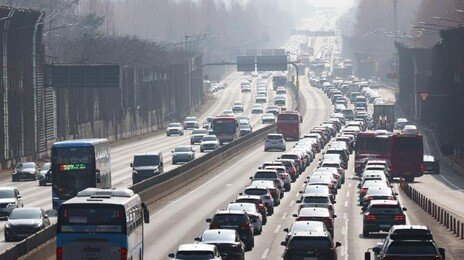 고속도로 귀경 정체 시작…광주→서울 8시간50분