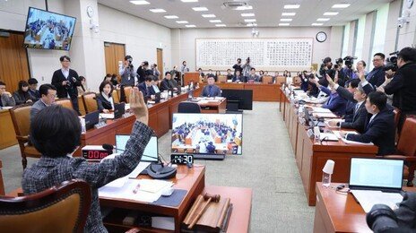 ‘지선과 함께 개헌’ 국민투표법, 與주도 법사위 통과