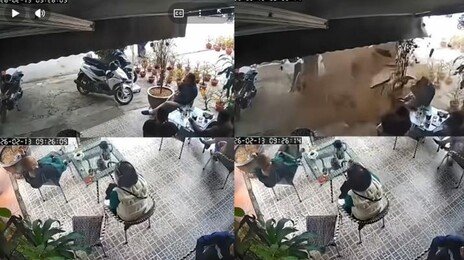 “차 마시는데 바닥이 ‘쾅’ 솟구쳤다”…베트남 하이퐁 맨홀 폭발